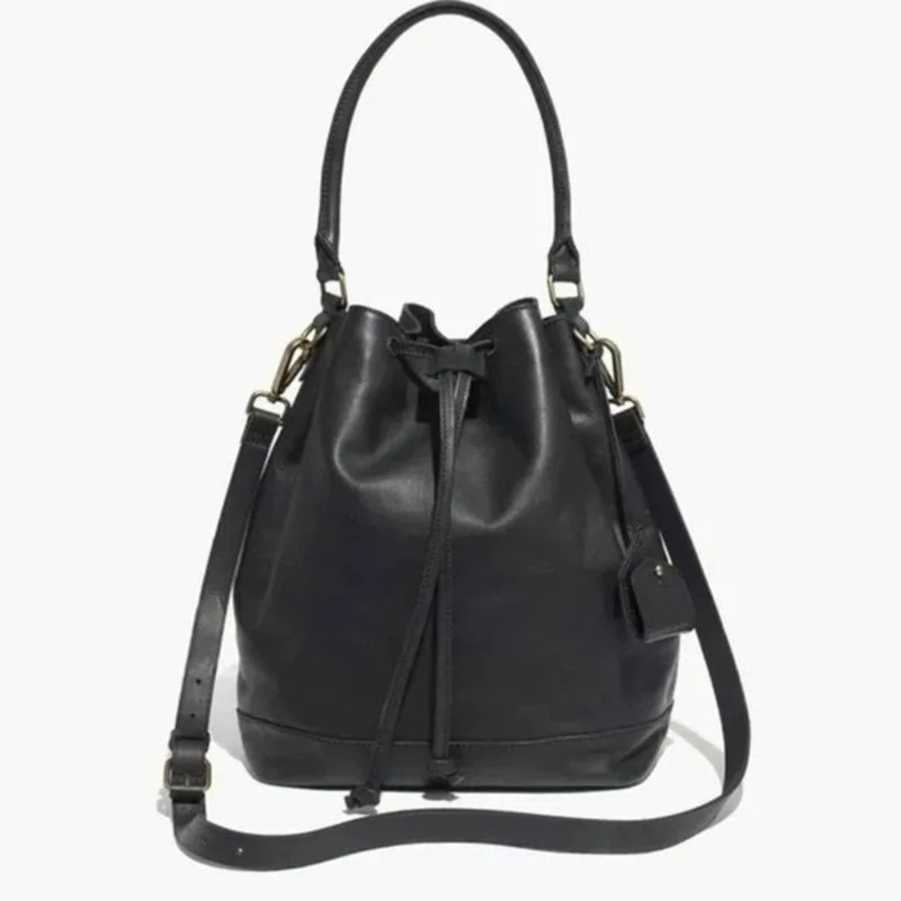 MADEWELL LEATHER BUCKET BAG